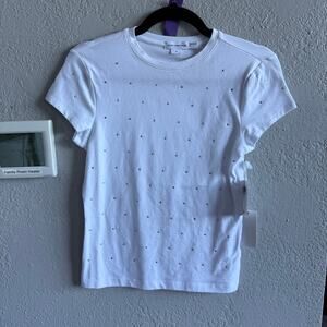 Good American rhinestone tee